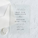 Search for black acrylic wedding invitations Minimalist