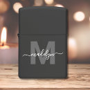Search for monogram lighters Black and white