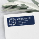 Search for navy blue labels Rustic