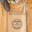Search for bakery business stamps Round