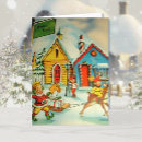 Search for 1940s christmas cards Snow