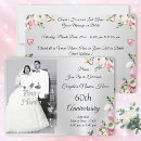 Search for 60th anniversary party invitations Diamond