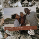 Search for 3 photo holiday cards Minimalist