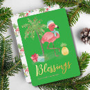 Search for summer christmas cards Flamingo