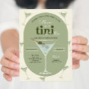 Search for martini birthday invitations A tini bit older