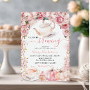 Search for tea invitations A baby is brewing