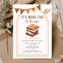 Search for smores birthday invitations Smore fun