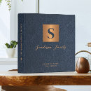 Search for navy blue binders Financial