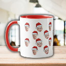 Search for santa mugs Add  face photo