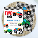 Search for monster birthday invitations 2nd