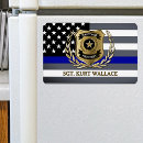 Search for law enforcement officers magnets Back the blue