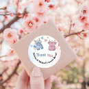 Search for gender reveal thank you stickers Simple