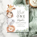 Search for 1st birthday invitations Wild one