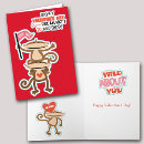 Search for monkey valentines day cards Heart
