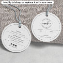 Search for retail hang tags Black and white