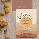 Search for earthy baby shower invitations Modern