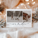 Search for 2 photo christmas cards Calligraphy