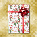 Search for funky christmas wrapping paper For kids