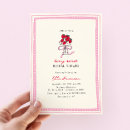 Search for strawberry bridal invitations Berry sweet