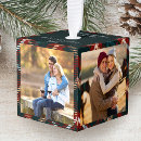 Search for multi photo ornaments Newlywed