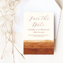 Search for burnt orange save the dates Desert