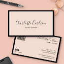 Search for luxury business cards Blush pink