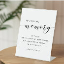 Search for in loving memory wedding signs Calligraphy