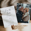 Search for calendar save the dates Modern