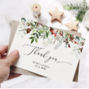 Search for christmas wedding thank you cards Winter