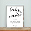 Search for name suggestions Black and white