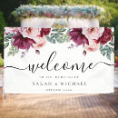 Search for burgundy floral wedding signs Pink