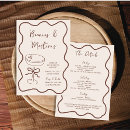Search for martini bachelorette party invitations Hand drawn