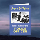 Search for police birthday cards Law enforcement