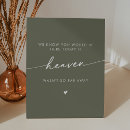 Search for if heaven so far away wedding signs For her