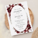 Search for burgundy and silver wedding invitations Calligraphy
