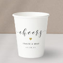 Search for bridal shower paper cups Gold