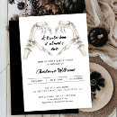 Search for skeleton baby shower invitations Black and white