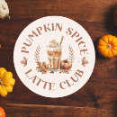 Search for pumpkin spice stickers Latte