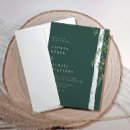 Search for emerald green wedding invitations Greenery