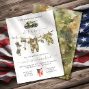 Search for military baby shower invitations Camo