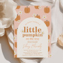 Search for little pumpkin on the way Fall baby shower