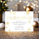 Search for snowflake holiday invitations White