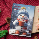 Search for hot chocolate christmas cards Festive