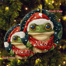 Search for santa frog christmas decor Festive