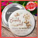 Search for baby shower buttons Bear