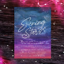 Search for under the stars wedding invitations Celestial