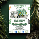 Search for garbage truck birthday invitations Recycling