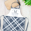 Search for buffalo plaid aprons Country rustic