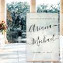 Search for modern wedding signs Chic