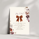 Search for bow invitations It's a girl